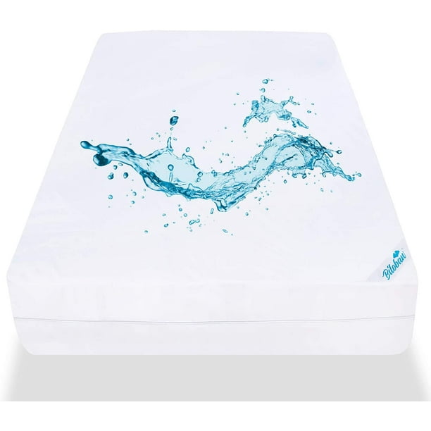 King Size Anti Bacterial Breathable Waterproof Mattress Protector 12/" Deep
